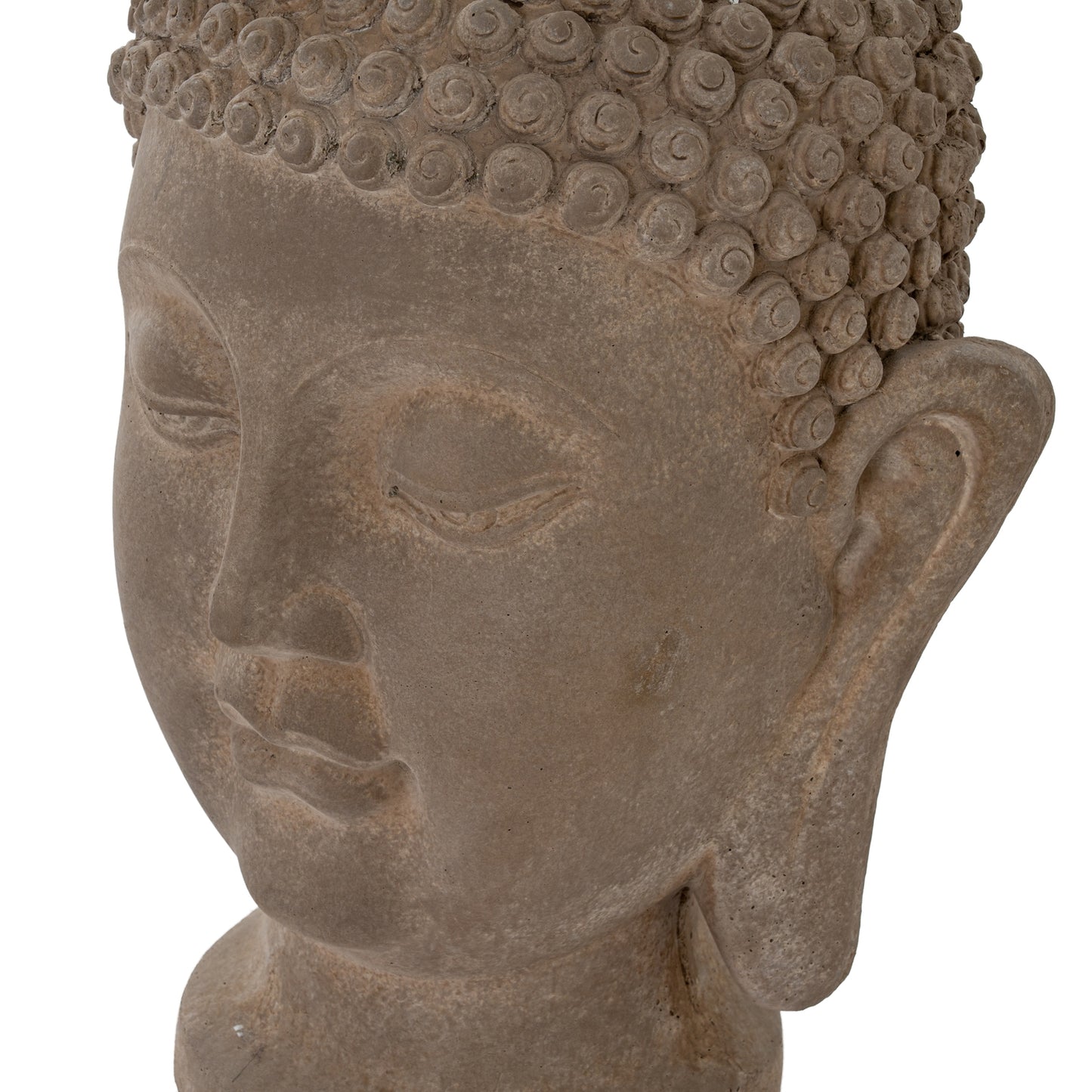 Outdoor Umber Buddha Head - image 3