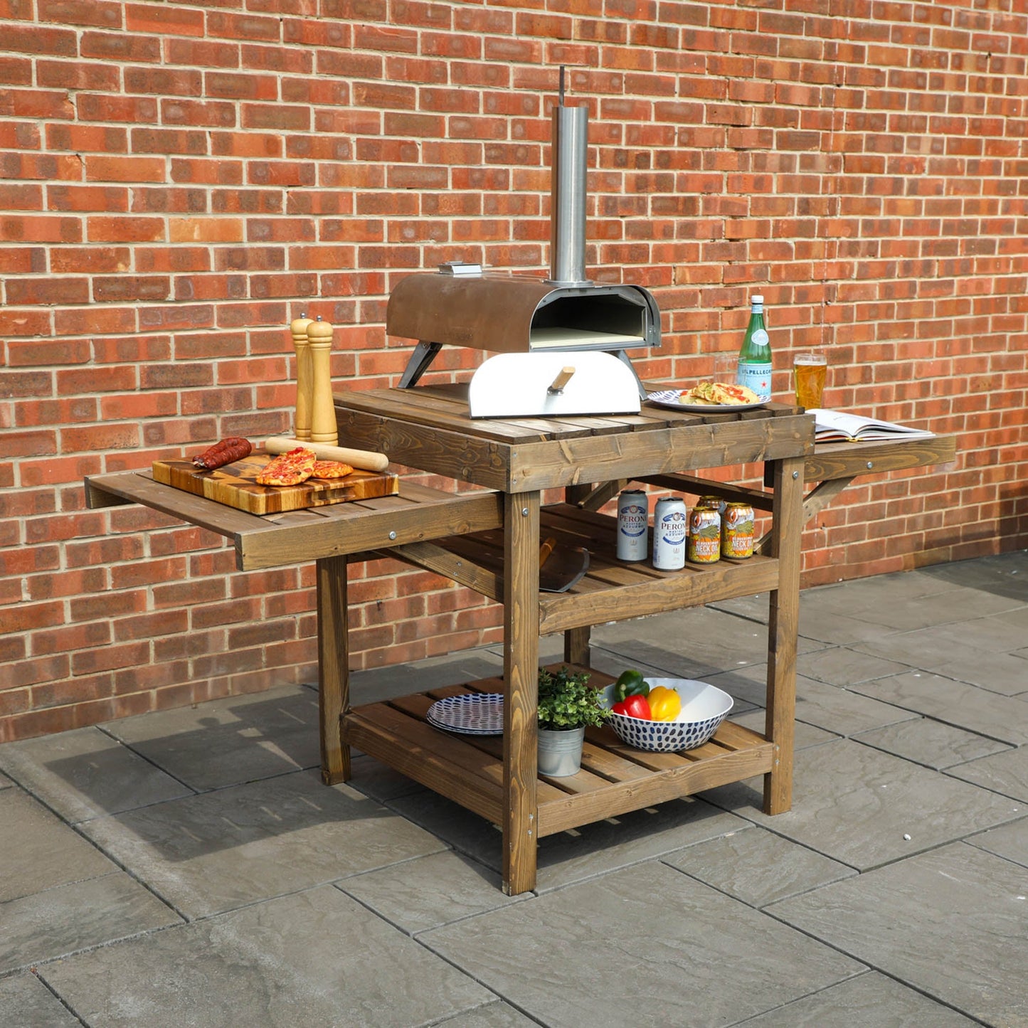 Mercia Pressure Treated BBQ Table - Outdoor Kitchen - Mercia