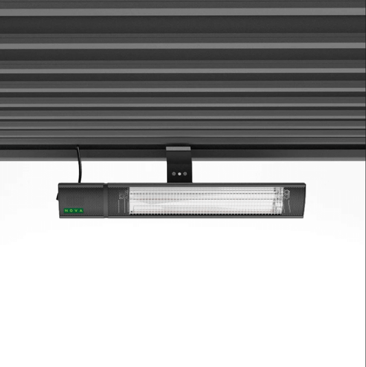 NOVA Hestia Pergola Mounted 2kW Electric Heater