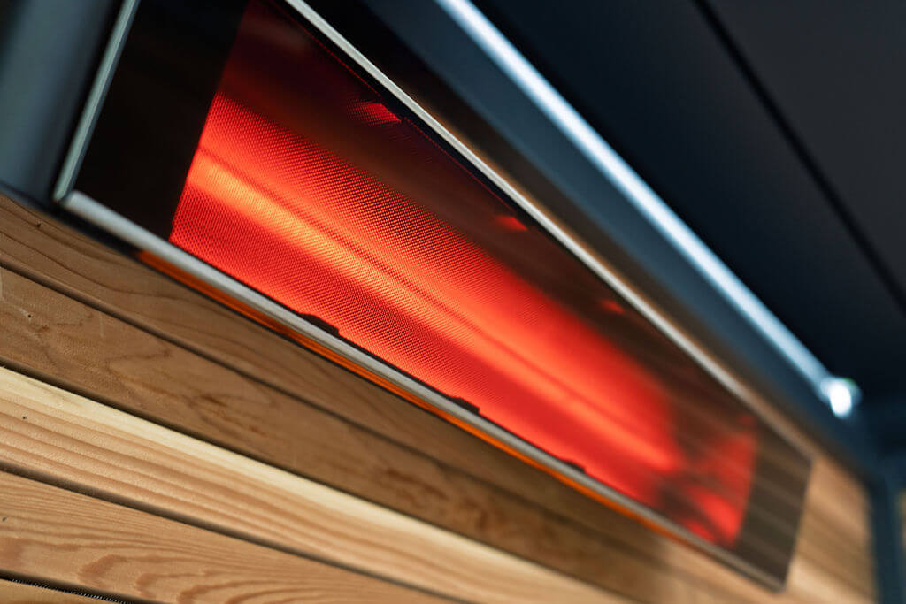 NOVA Zesti 2kW Pergola Mounted Electric Heater
