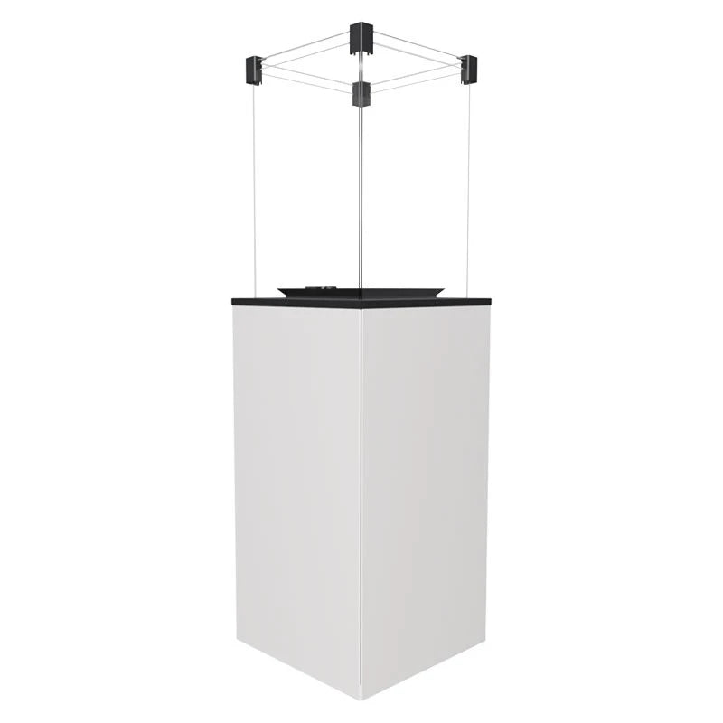 Deluxe Patio Outdoor Gas Fireplace - White - image 2