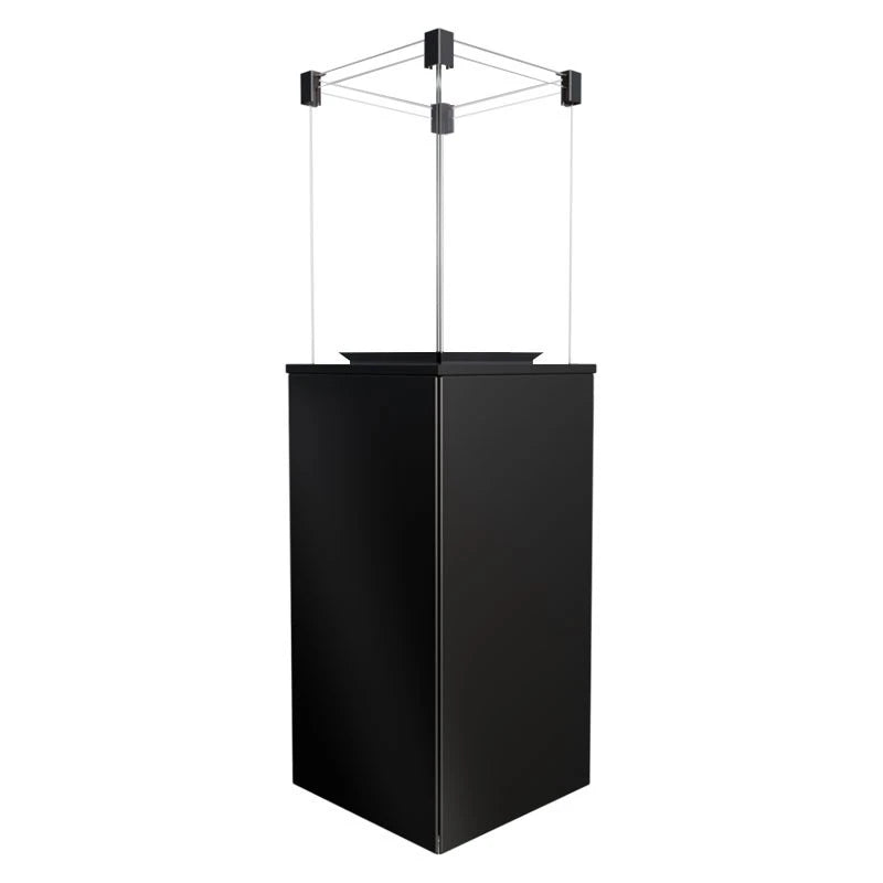 Deluxe Patio Outdoor Gas Fireplace - Black - image 6