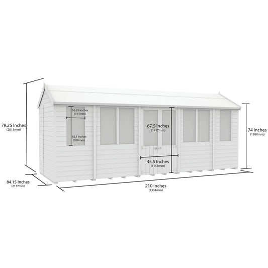 18 x 7 Apex Summer House - view 4