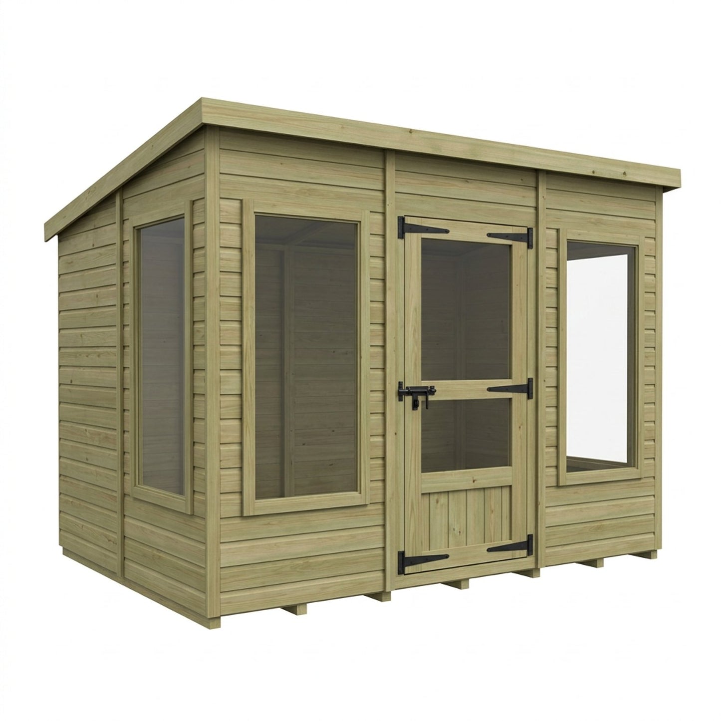16 x 10 Pent Summer House - view 2