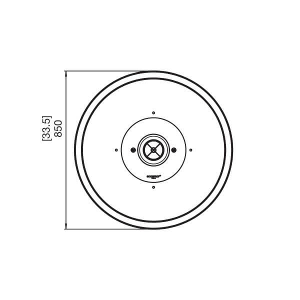 EcoSmart Fire Mix 850 Fire Pit Dimensions Diameter