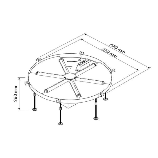 Galio Star Insert Automatic - Outdoor Gas Fire Insert - image 2