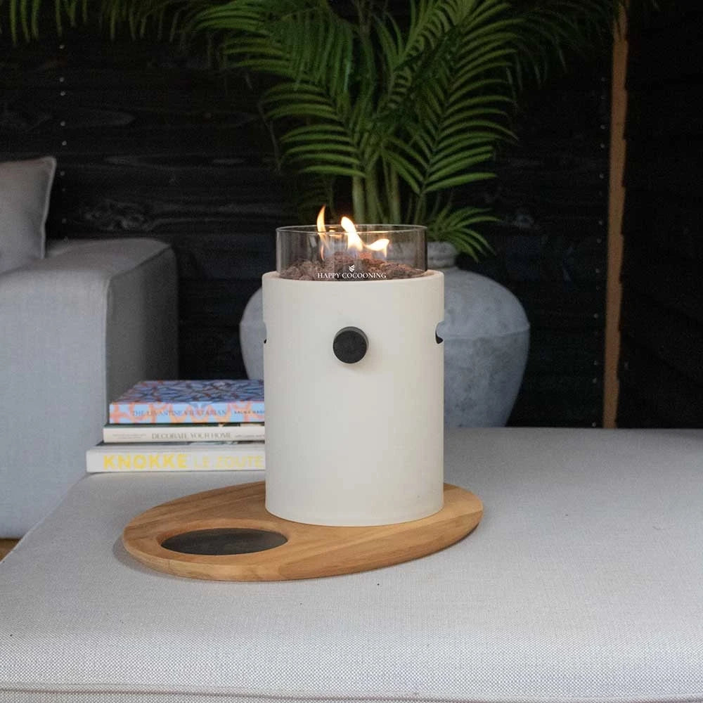 Lumi Oyster Beige – Tabletop Gas Fireplace - image 4