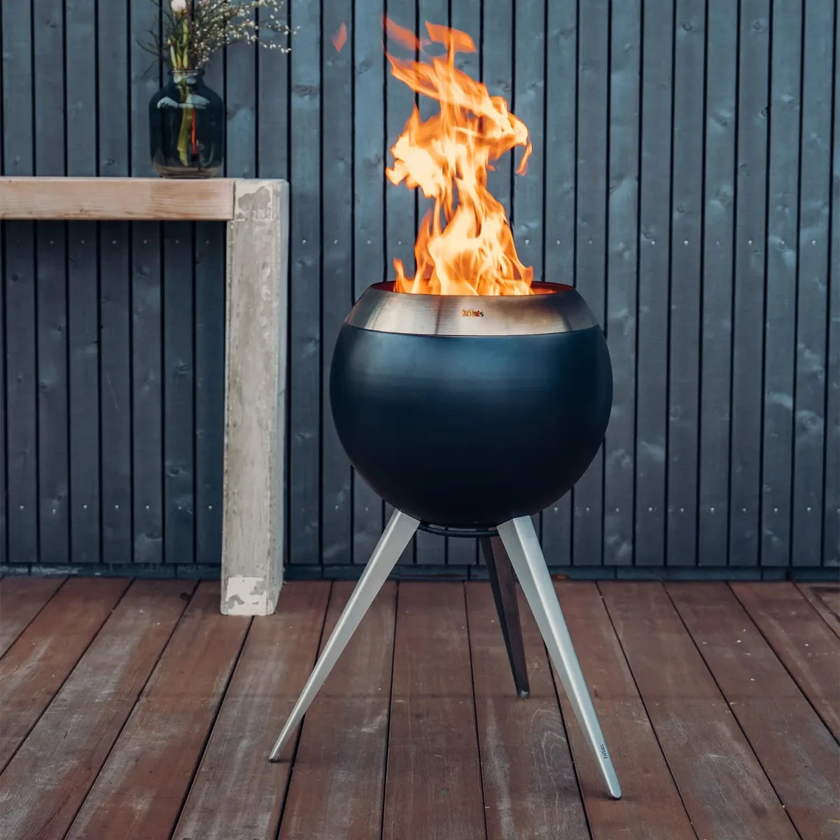 Moon 45 Fire Bowl with High Stand - image 8