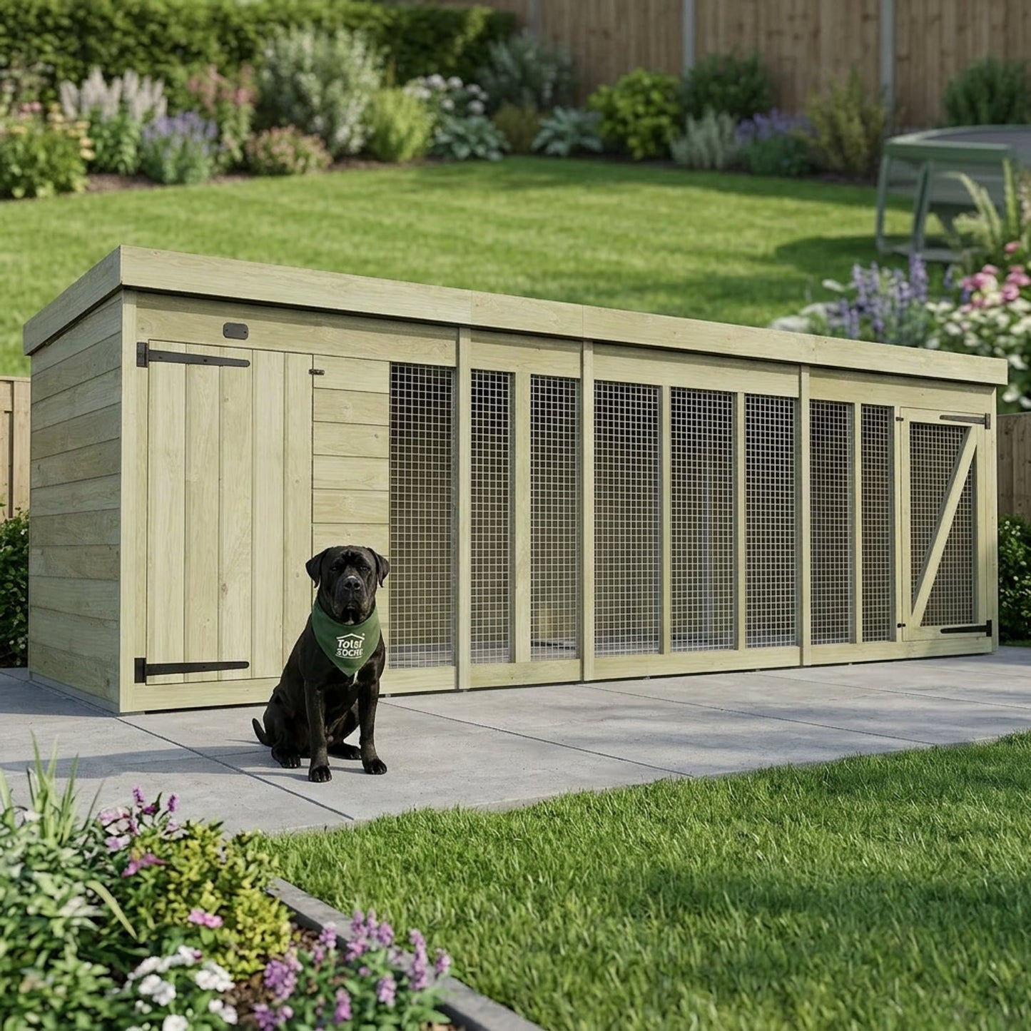 14 x 4 Dog Kennel And Run - view 6