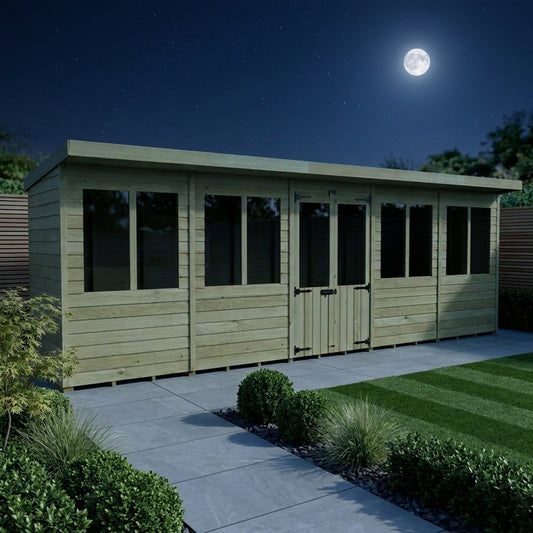 20 x 4 Pent Summer House - view 4