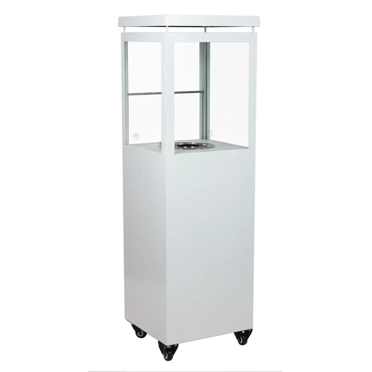 Premium Fire Paris - White - Outdoor Bioethanol Fireplace - image 6