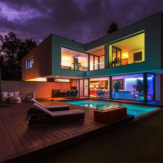 Galaxy Corten Gas fire - Outdoor Gas Patio Heater - image 2