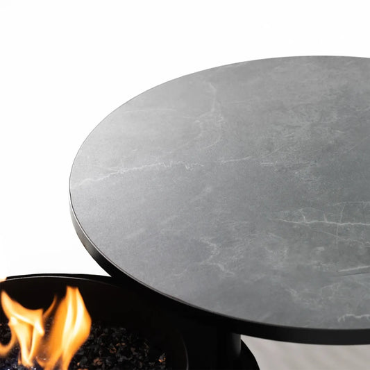 Moon - Garden Table with Gas Fireplace - image 2