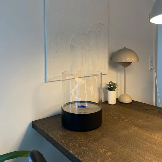 Southwark Black - Round Tabletop Bioethanol Fireplace - image 2