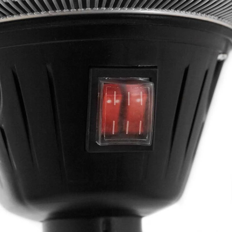 Heater Standing Telescope 900-1200-2100 W Black - Freestanding Electric Patio Heater - image 7