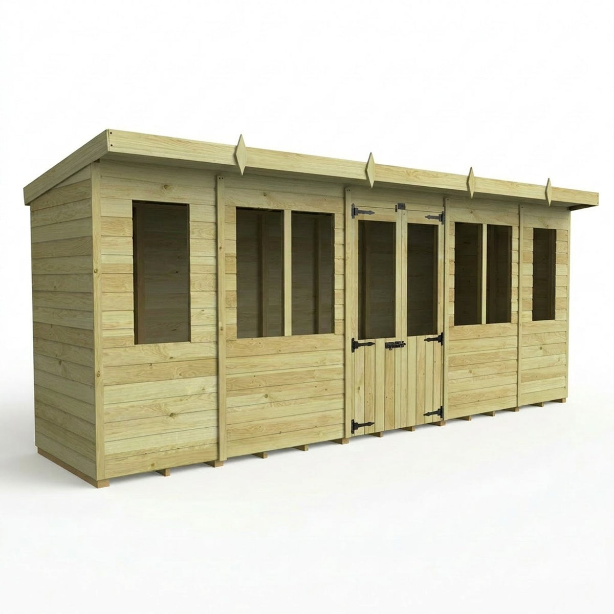 18 x 4 Pent Summer House - view 5