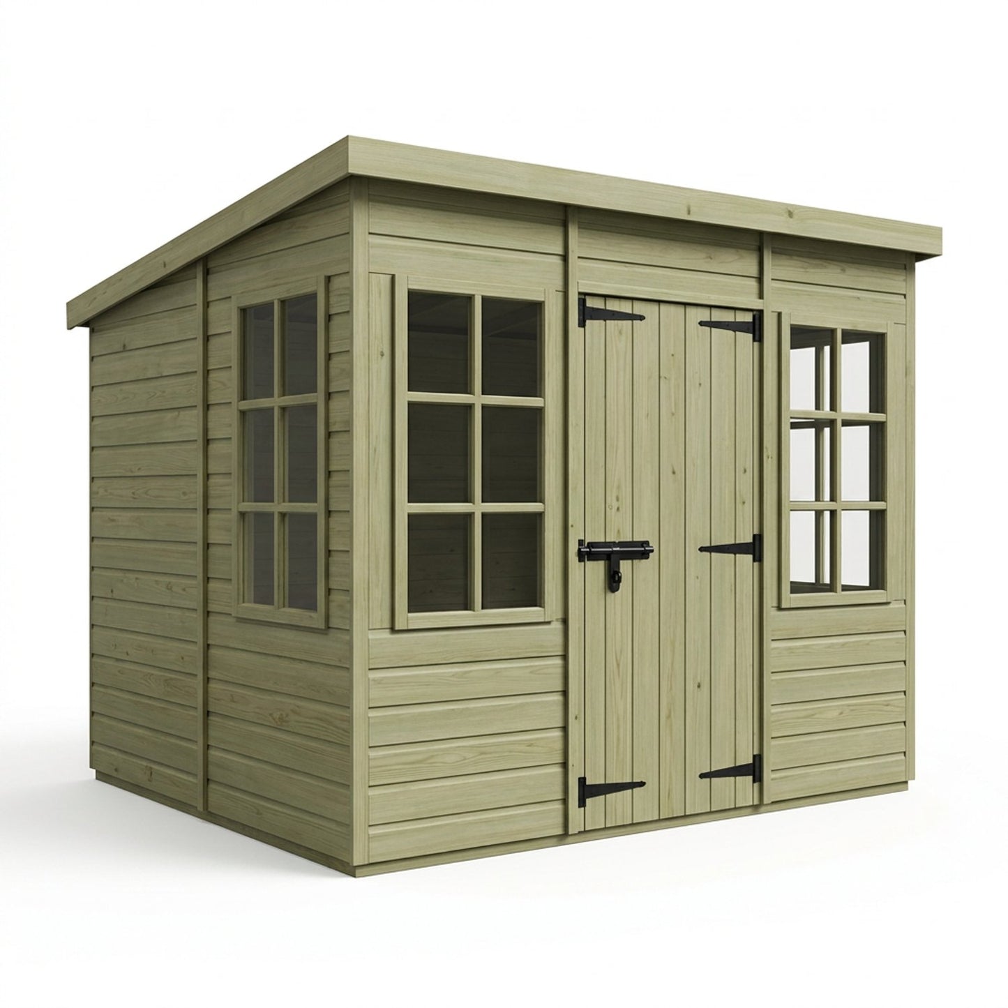 8 x 10 Pent Summer House - view 2