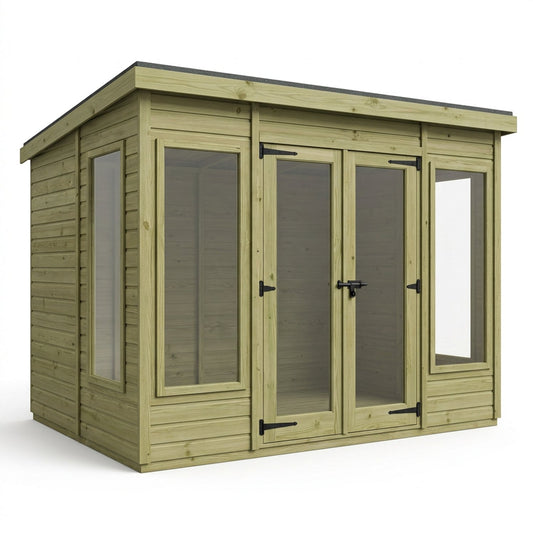 14 x 9 Pent Summer House - view 2
