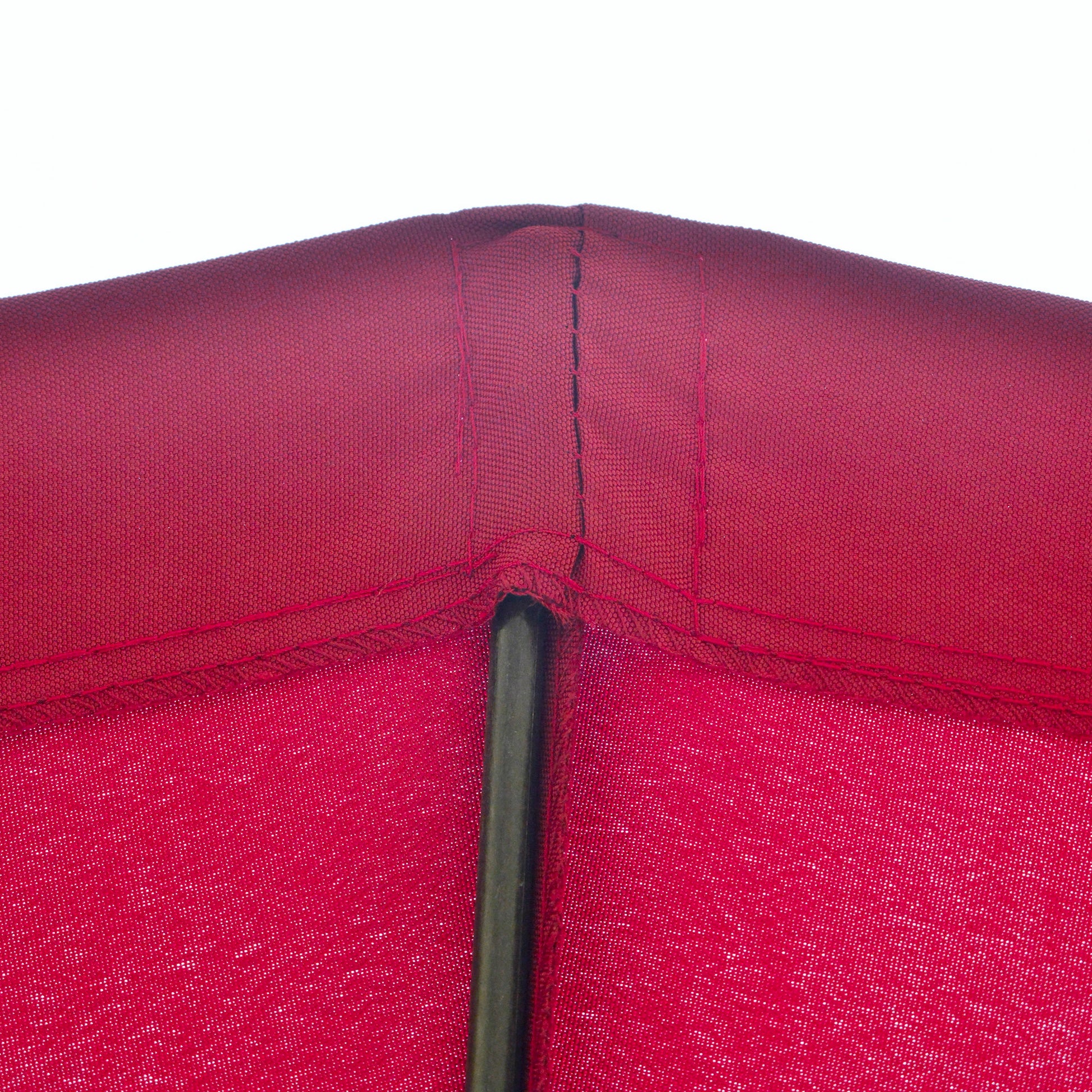 Outsunny 2.5m Shanghai Garden Parasol Umbrella with Crank & Tilt, Adjustable Outdoor Sun Shade, Red