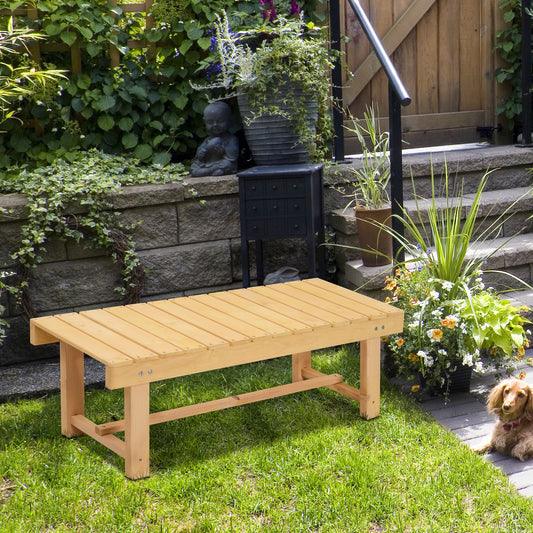 Ibiza Wooden Garden Benches, 2 Seater Outdoor Benches