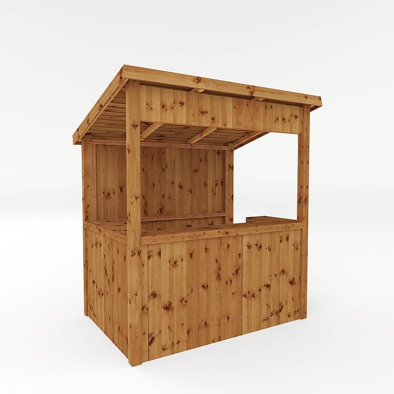 Mercia 6' x 4' Pressure Treated Garden Bar - Mercia