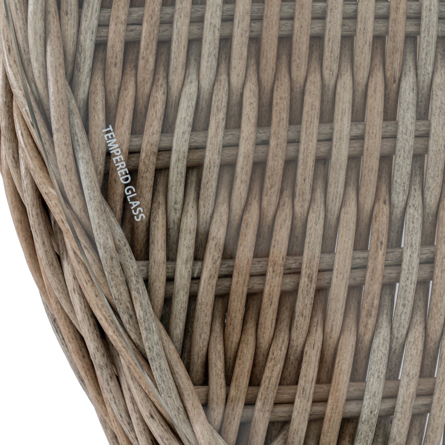Amalfi Outdoor Bistro Table With Wood Top - image 4