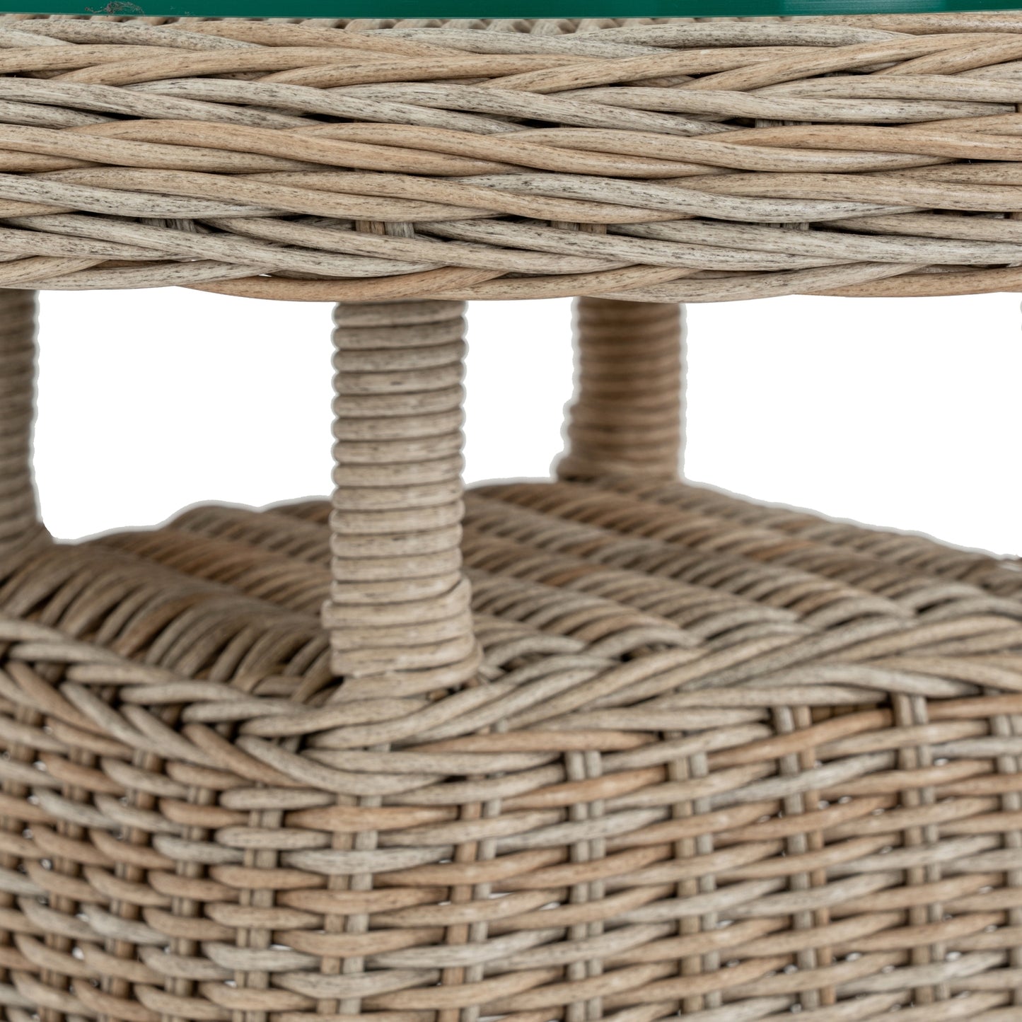Amalfi Outdoor Bistro Table With Wood Top - image 5