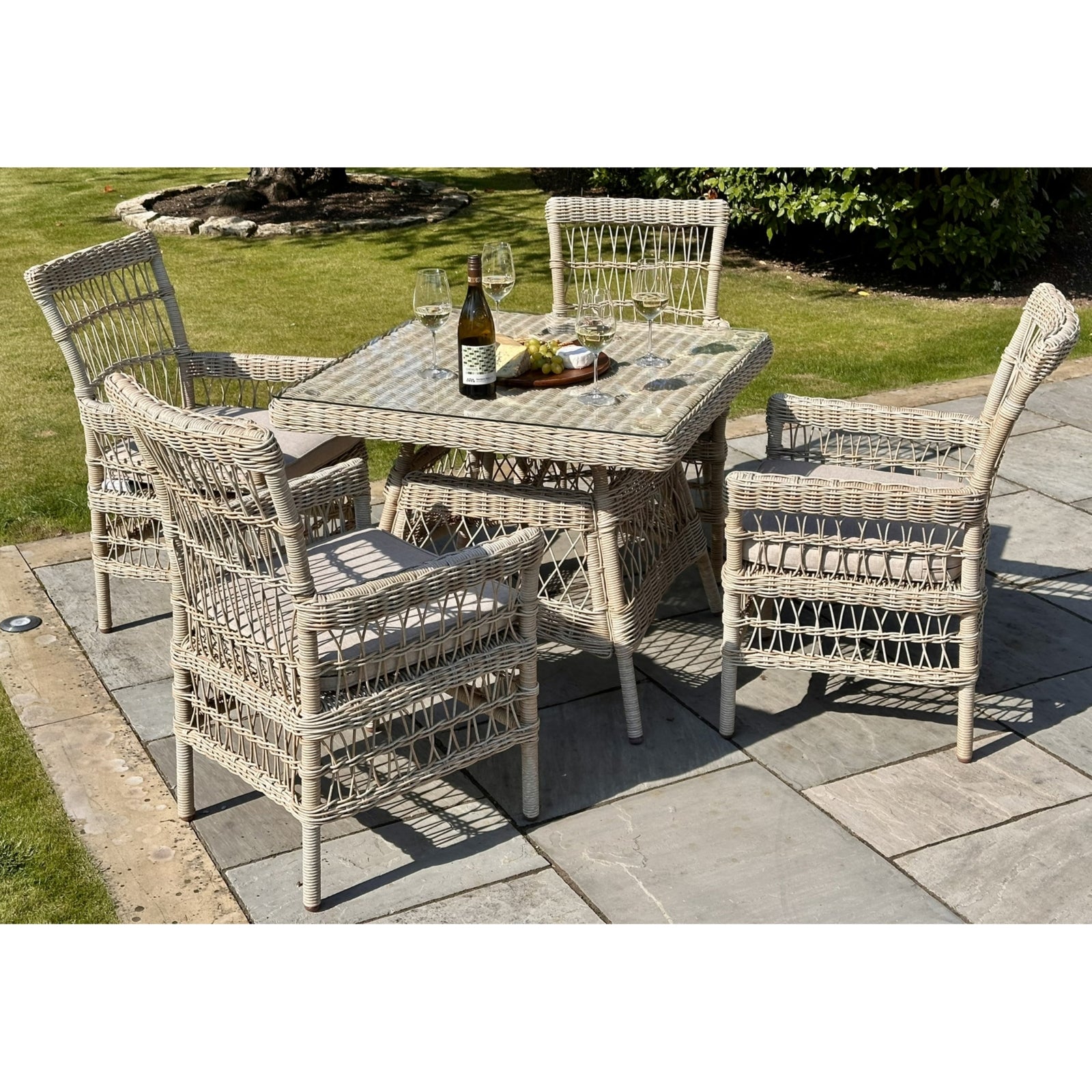 Provence Outdoor 4 Seater Dining Set - main image