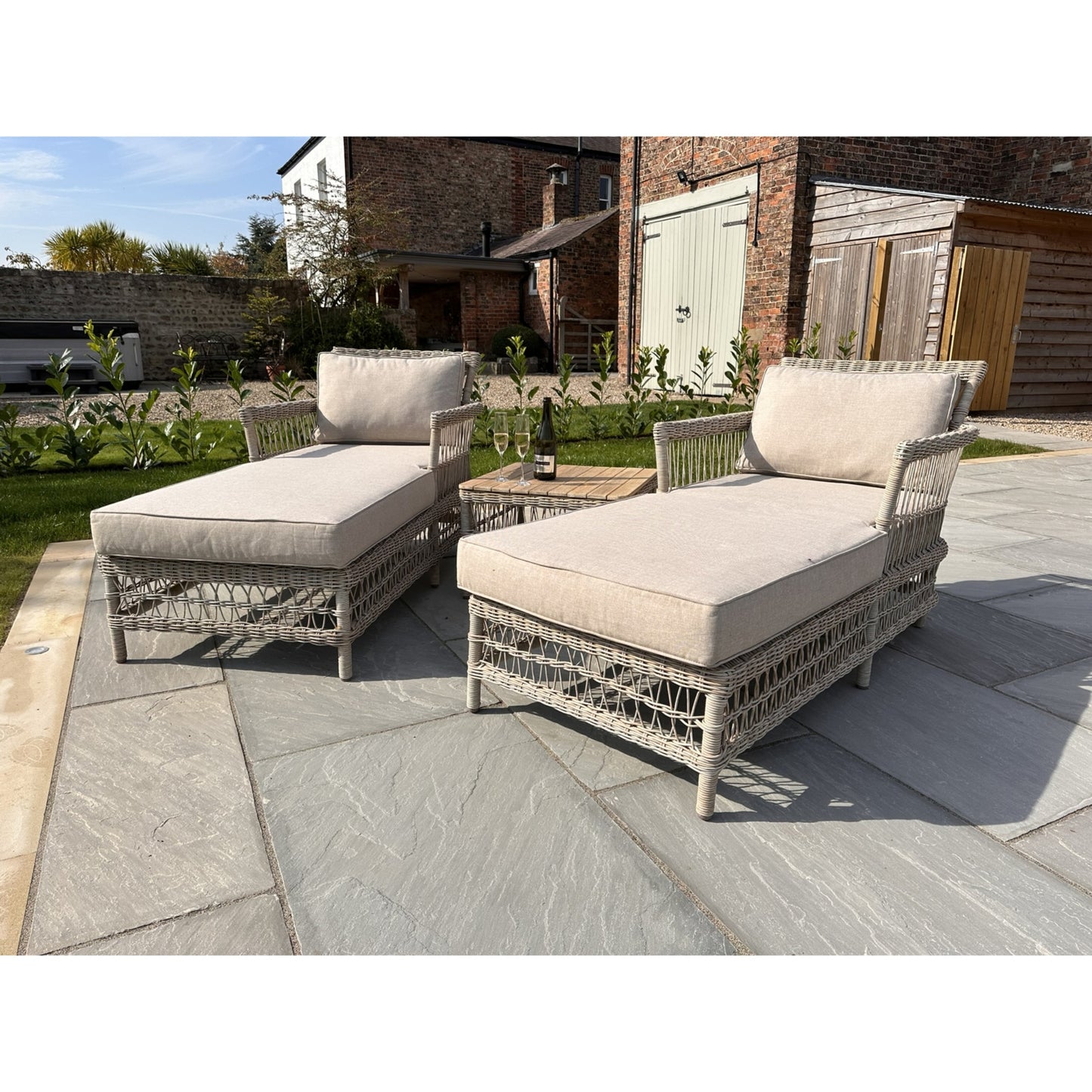 Provence Outdoor Sun Lounger Set - image 2