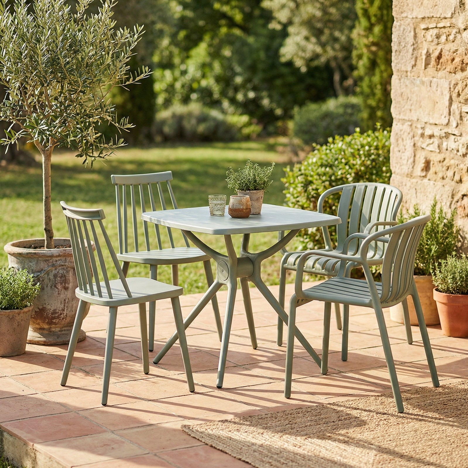 Outdoor Alto French Grey Table - main image
