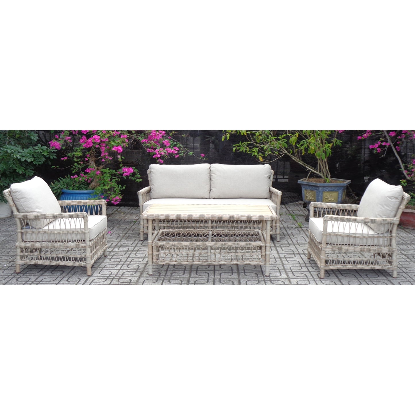 Provence Outdoor 4 Seater Lounge Set - main image