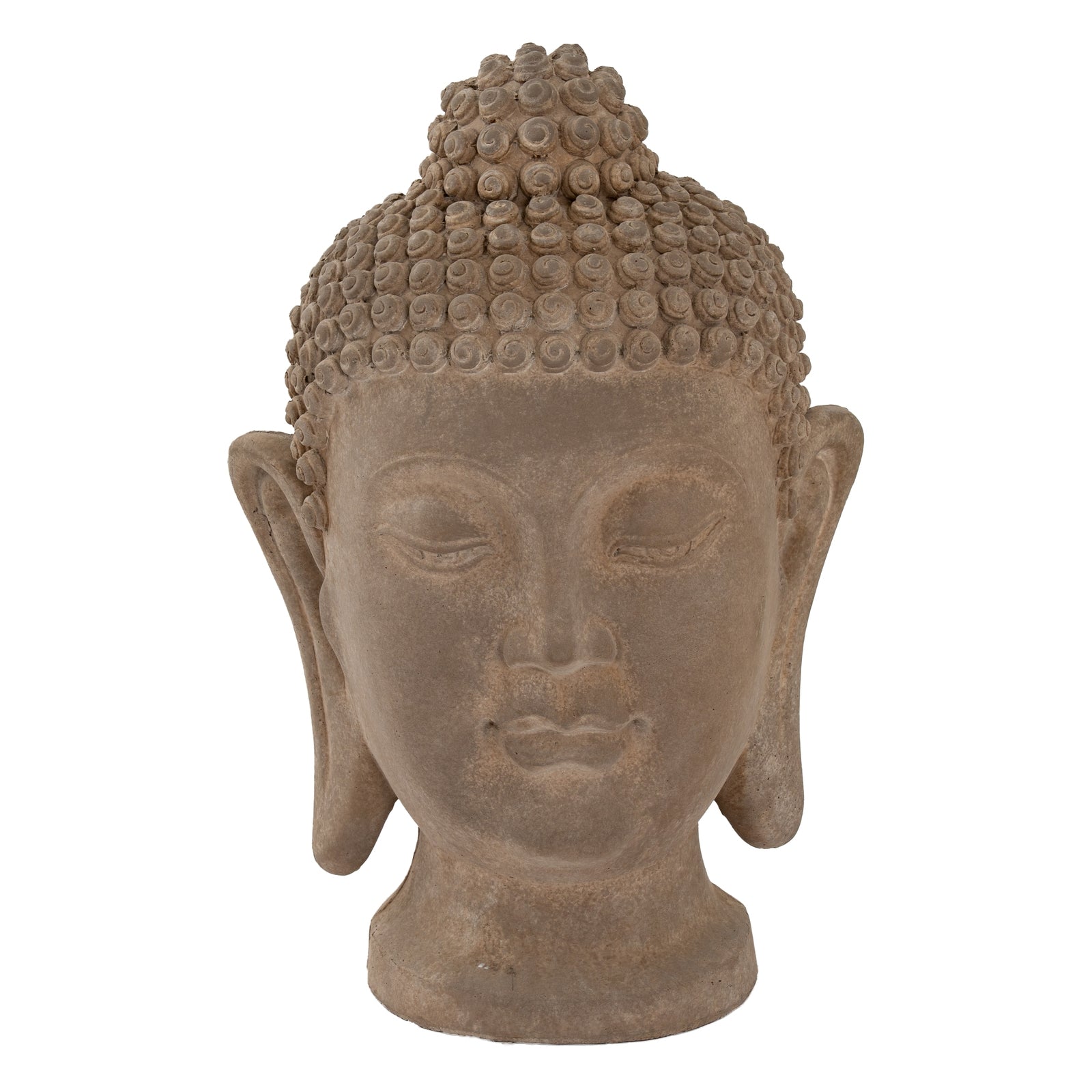 Outdoor Umber Buddha Head - image 2