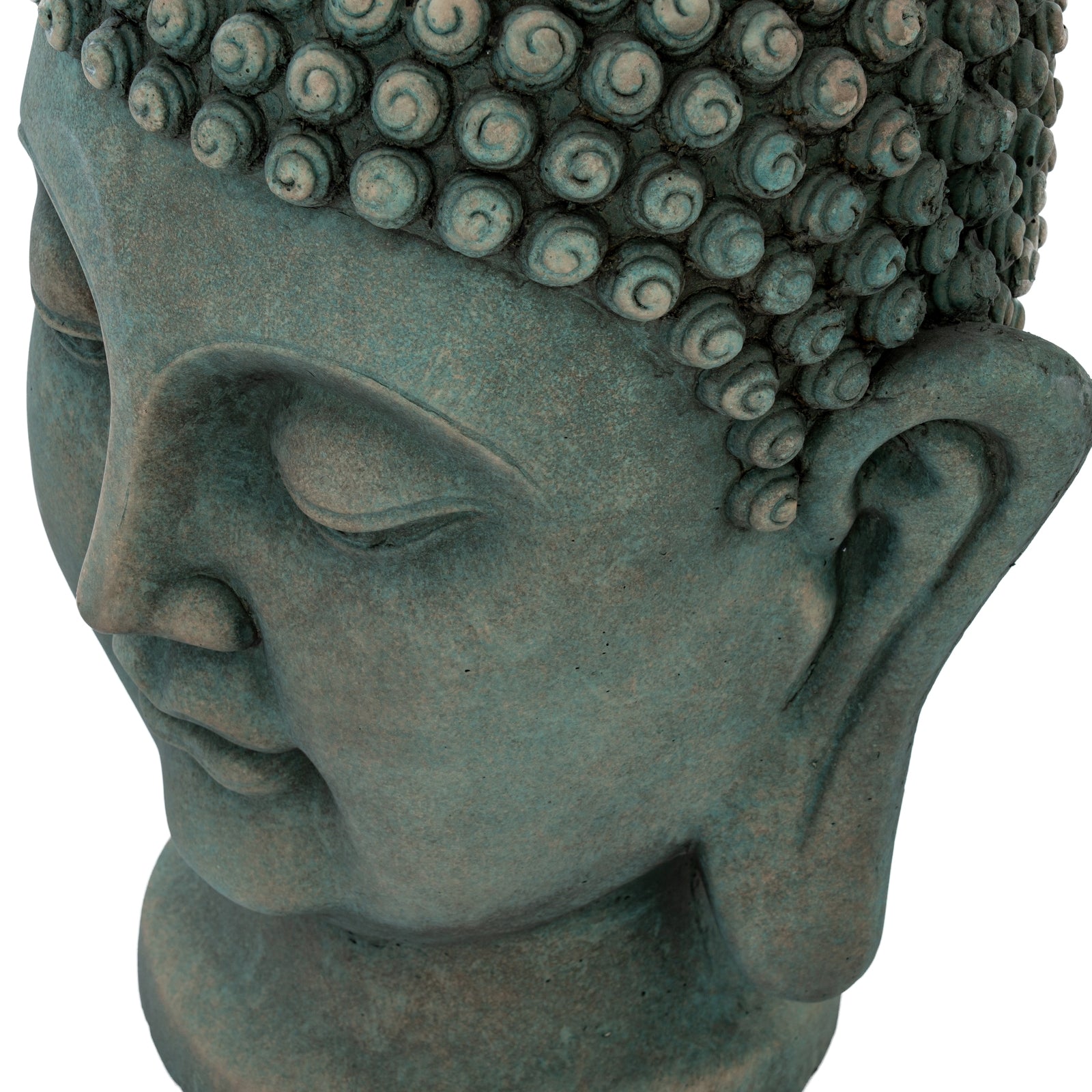 Outdoor Verdan Buddha Head - image 3