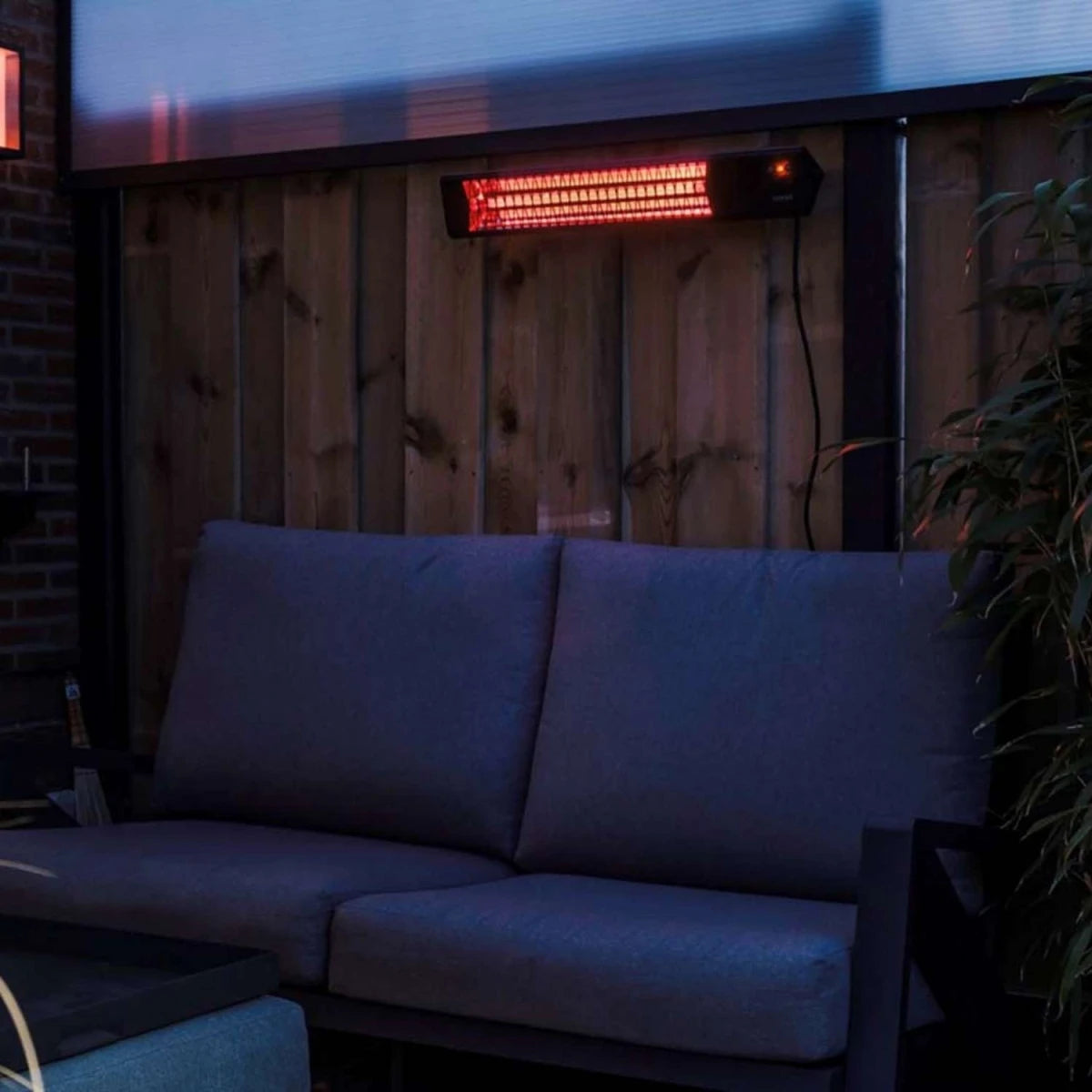 2500W Smart Heater Triangle - Wall-Mounted Electric Patio Heater - image 5