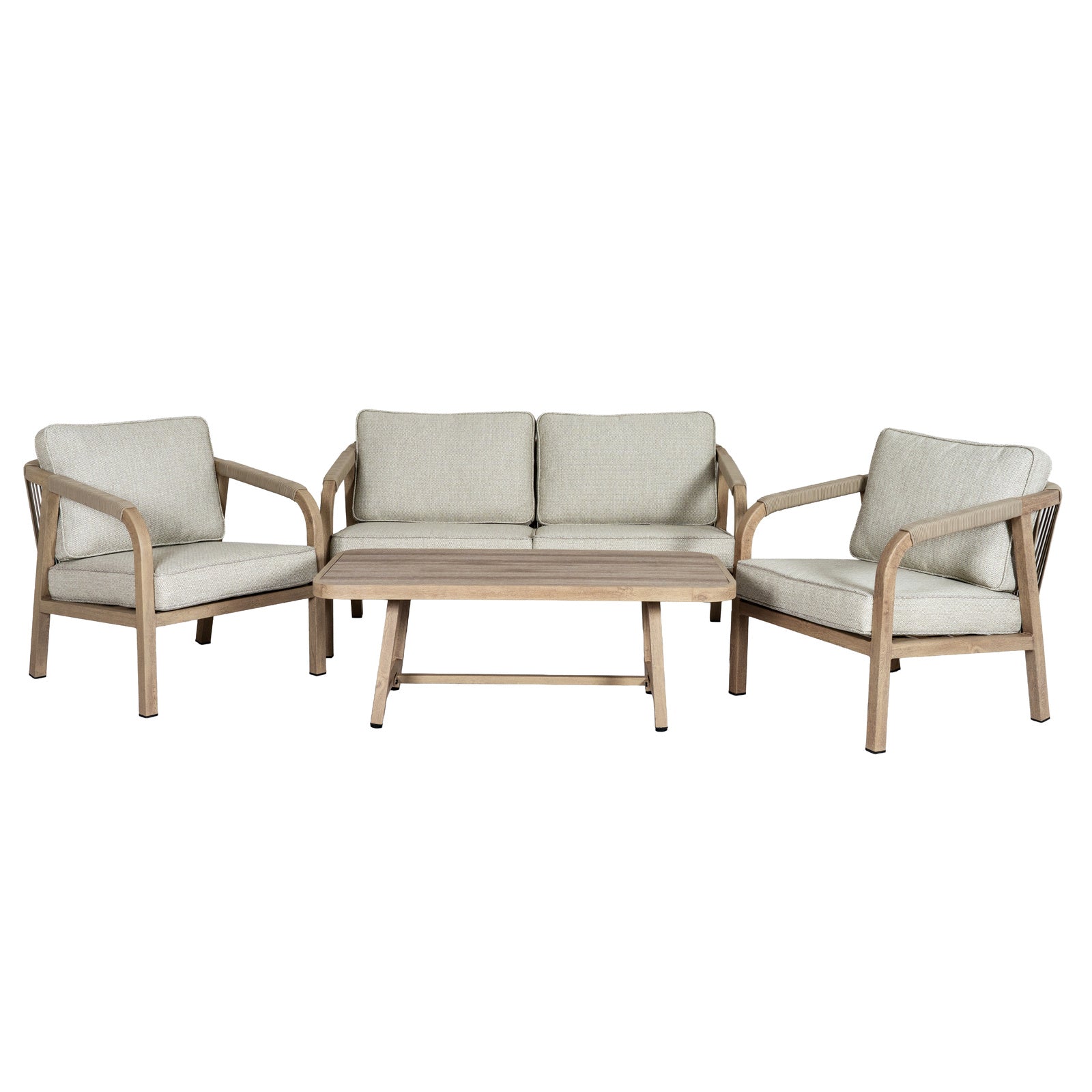Harlow Outdoor 4 Seater Lounge Set - image 2