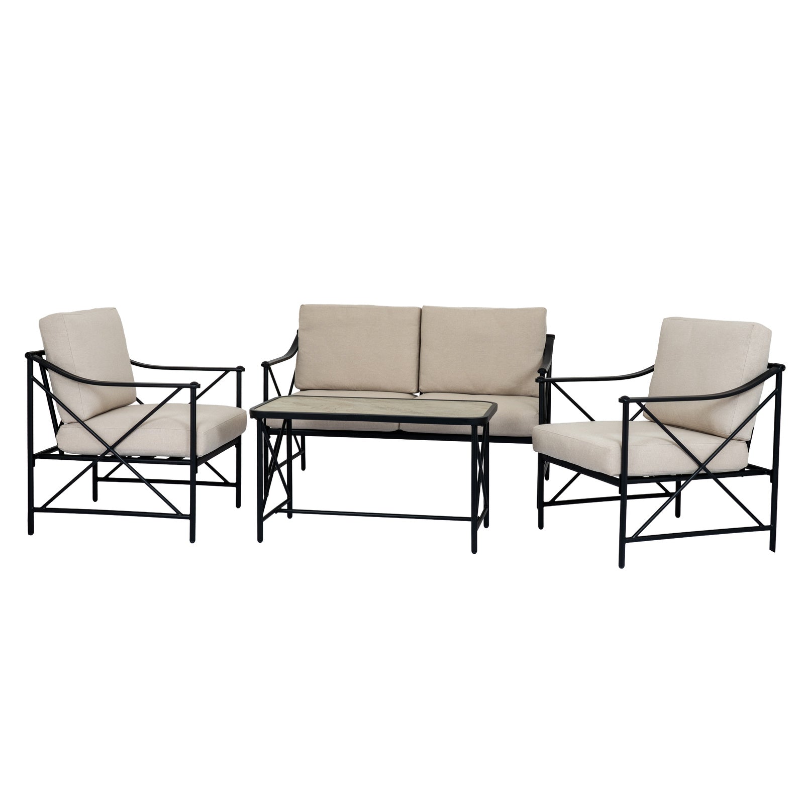 Madison Outdoor 4 Seater Lounge Set - image 2