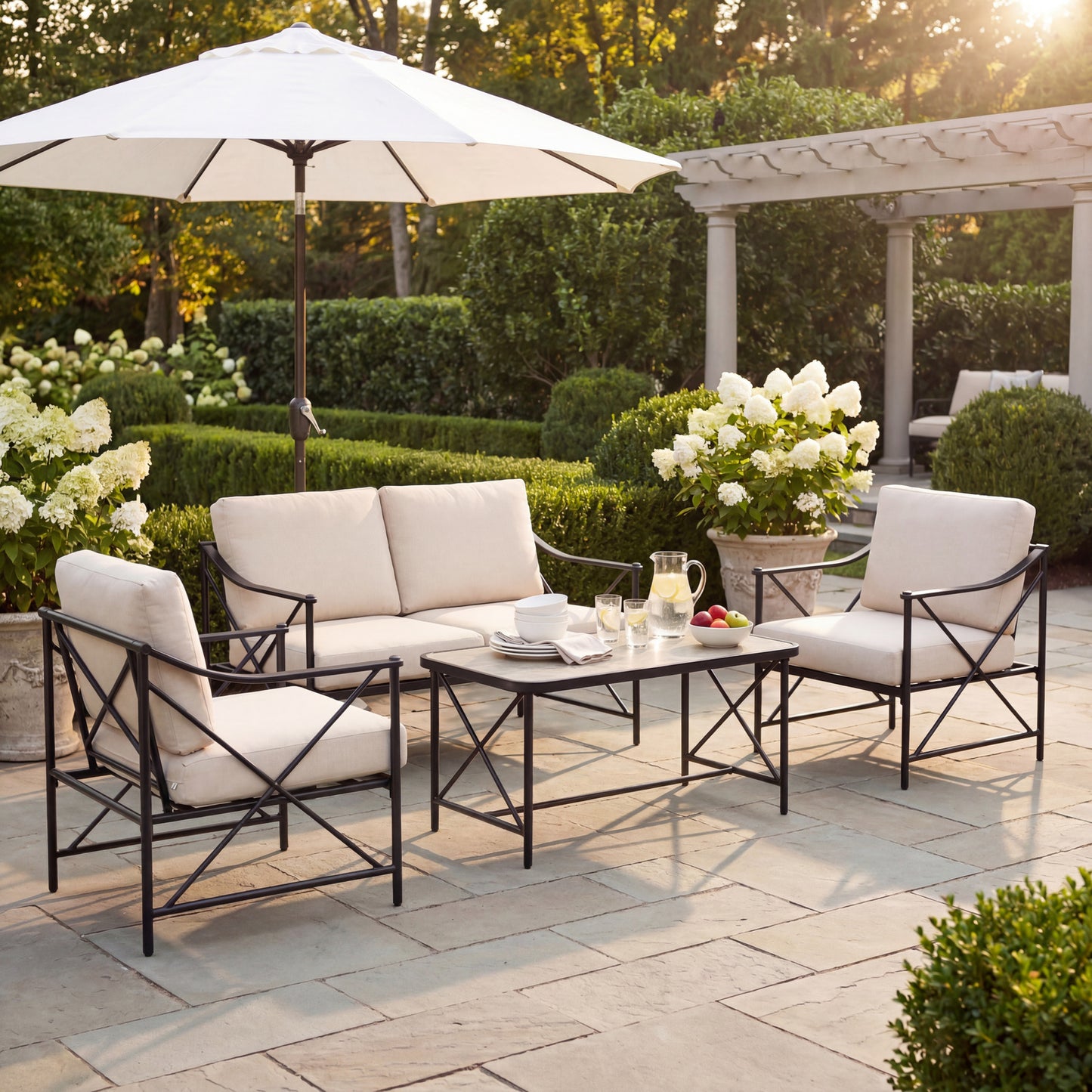 Madison Outdoor 4 Seater Lounge Set - main image