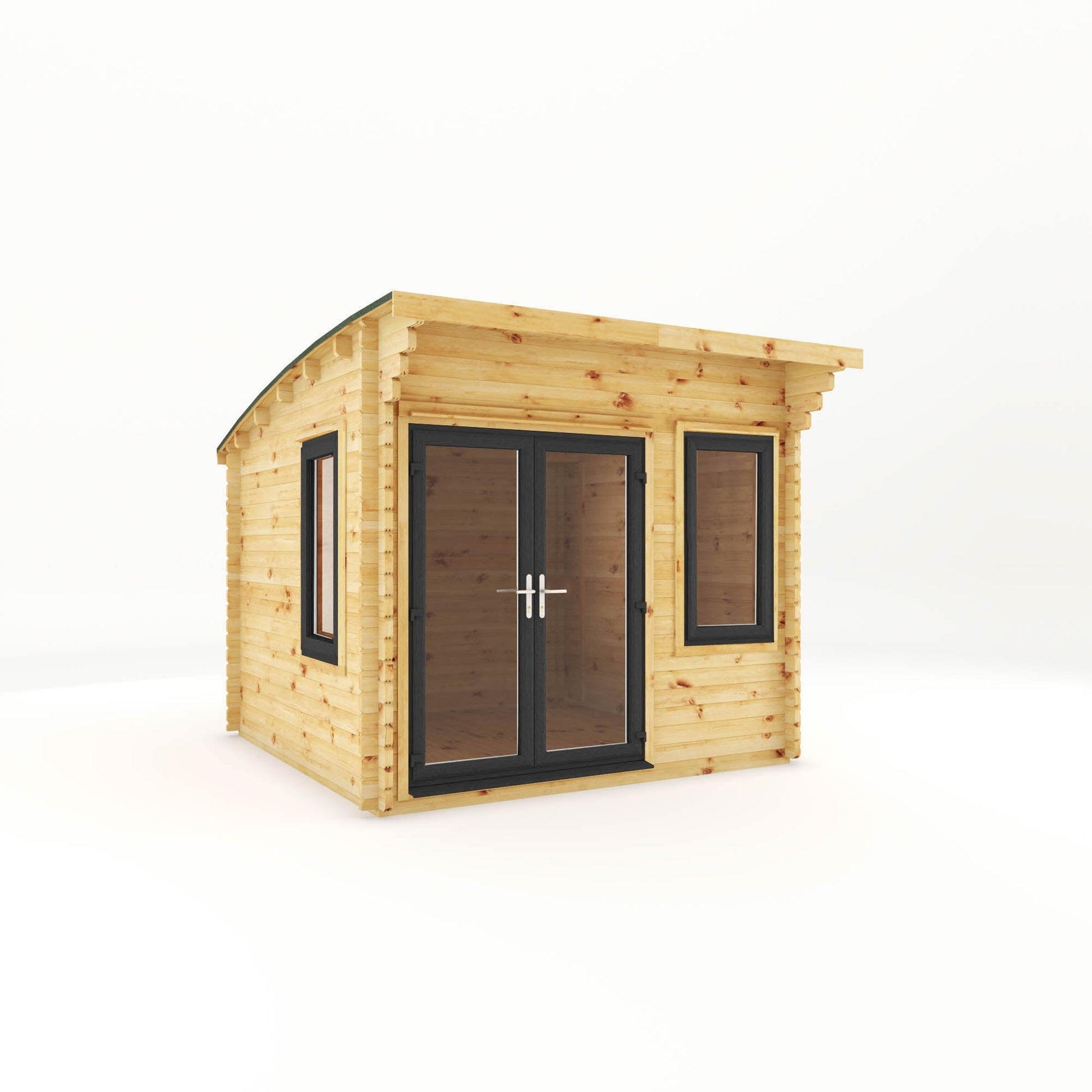 Mercia The Curved Roof Helios Log Cabin - image 4