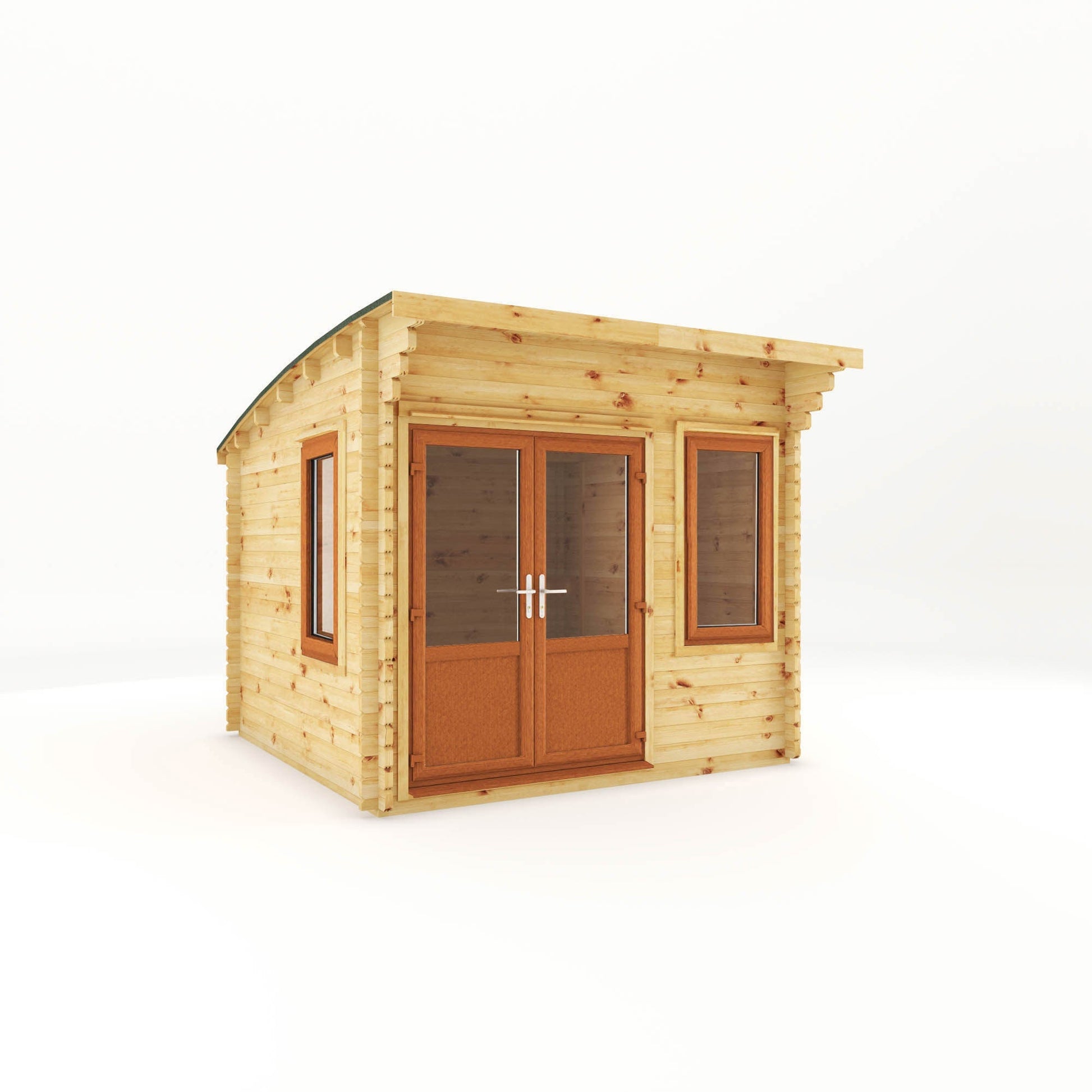 Mercia The Curved Roof Helios Log Cabin - image 3