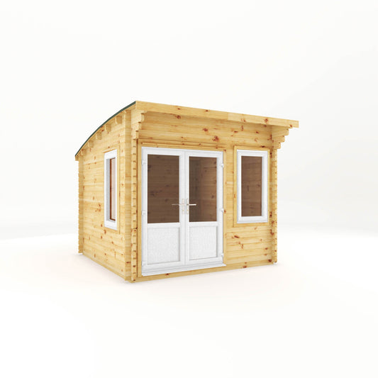 Mercia The Curved Roof Helios Log Cabin - image 2
