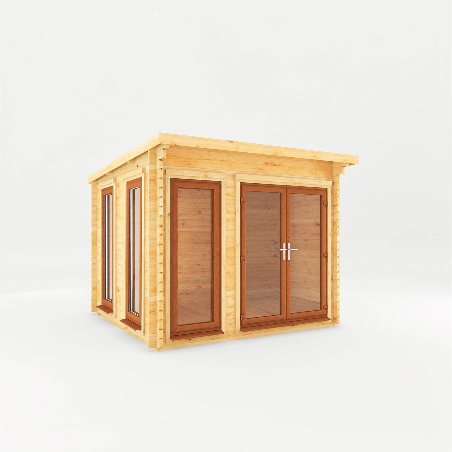 Mercia The Studio Pent Log Cabin - image 3