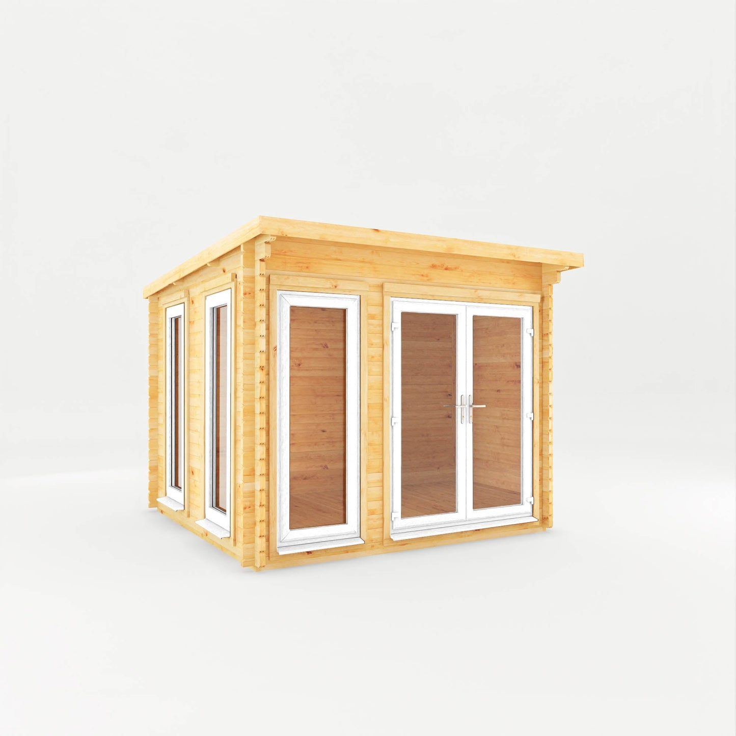 Mercia The Studio Pent Log Cabin - image 2