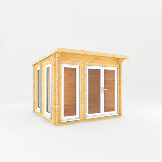 Mercia The Studio Pent Log Cabin - image 2