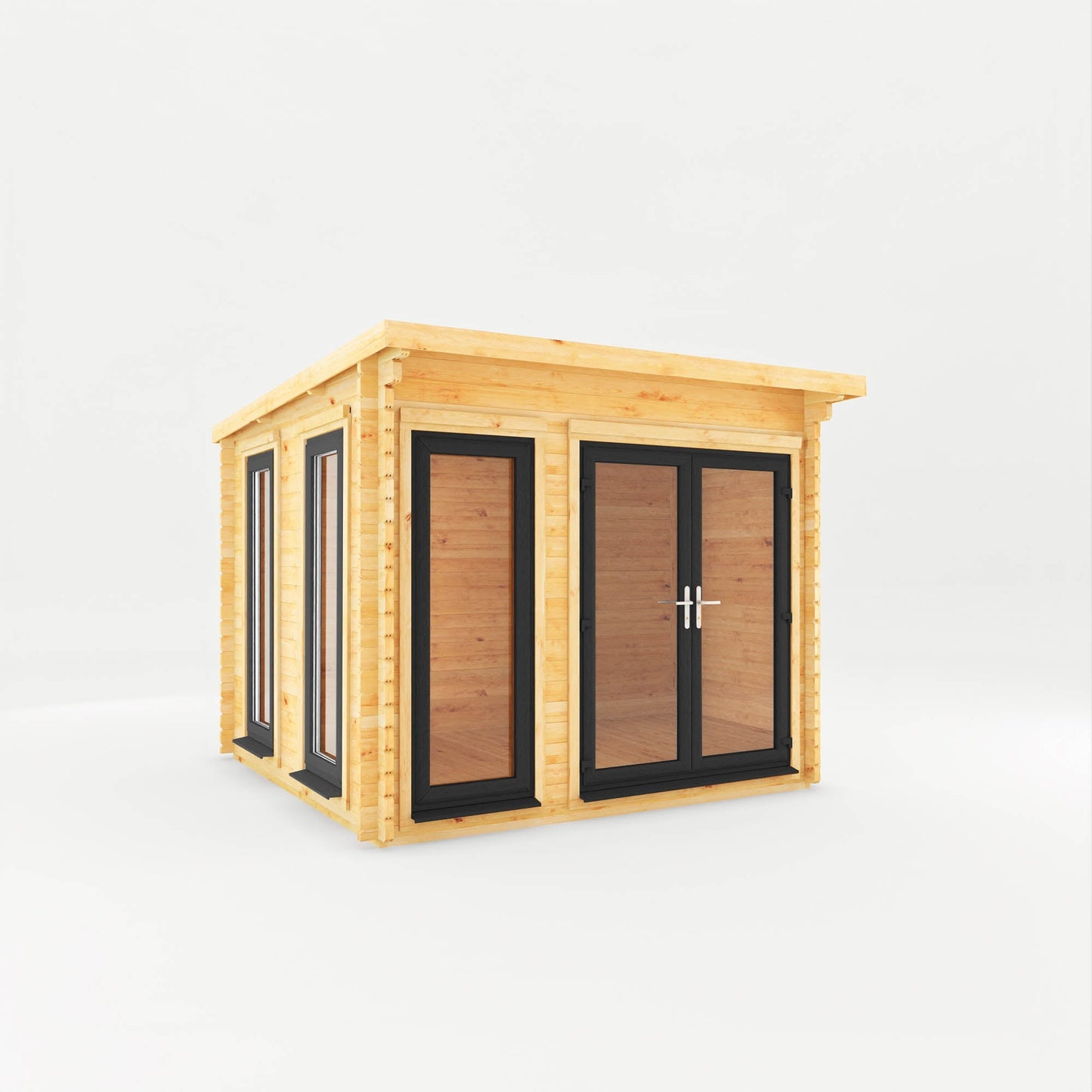 Mercia The Studio Pent Log Cabin - image 4