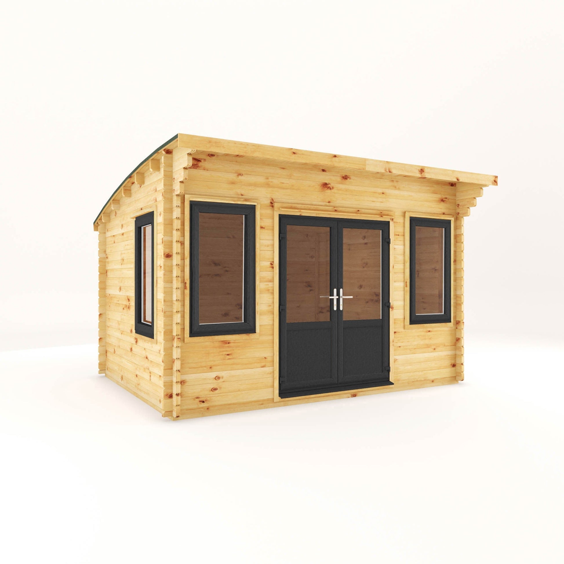Mercia The Curved Roof Helios Log Cabin - image 8