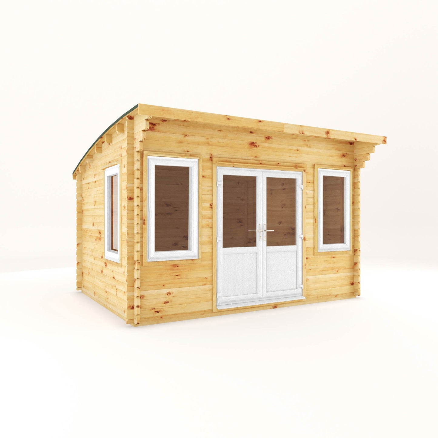 Mercia The Curved Roof Helios Log Cabin - image 6