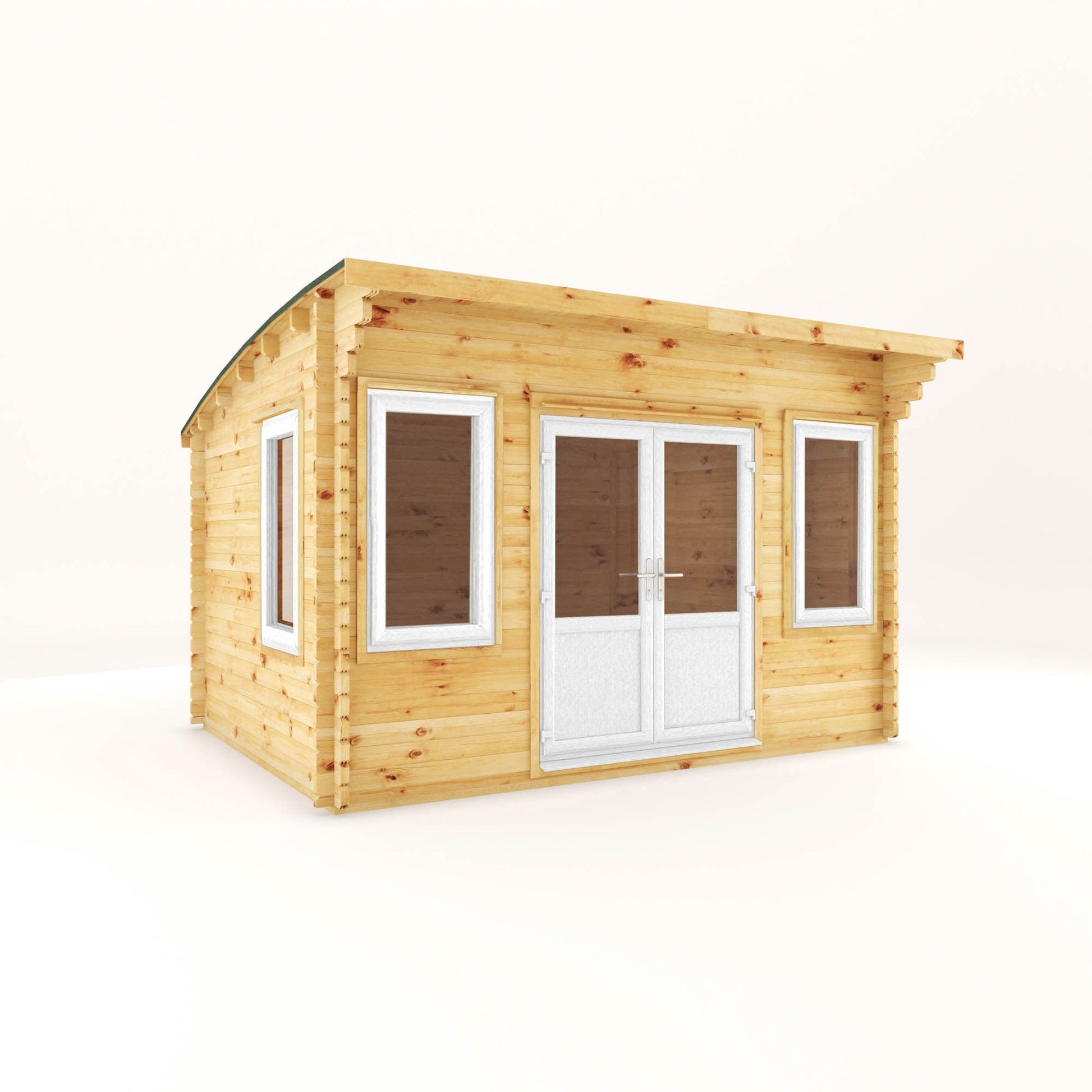 Mercia The Curved Roof Helios Log Cabin - image 6