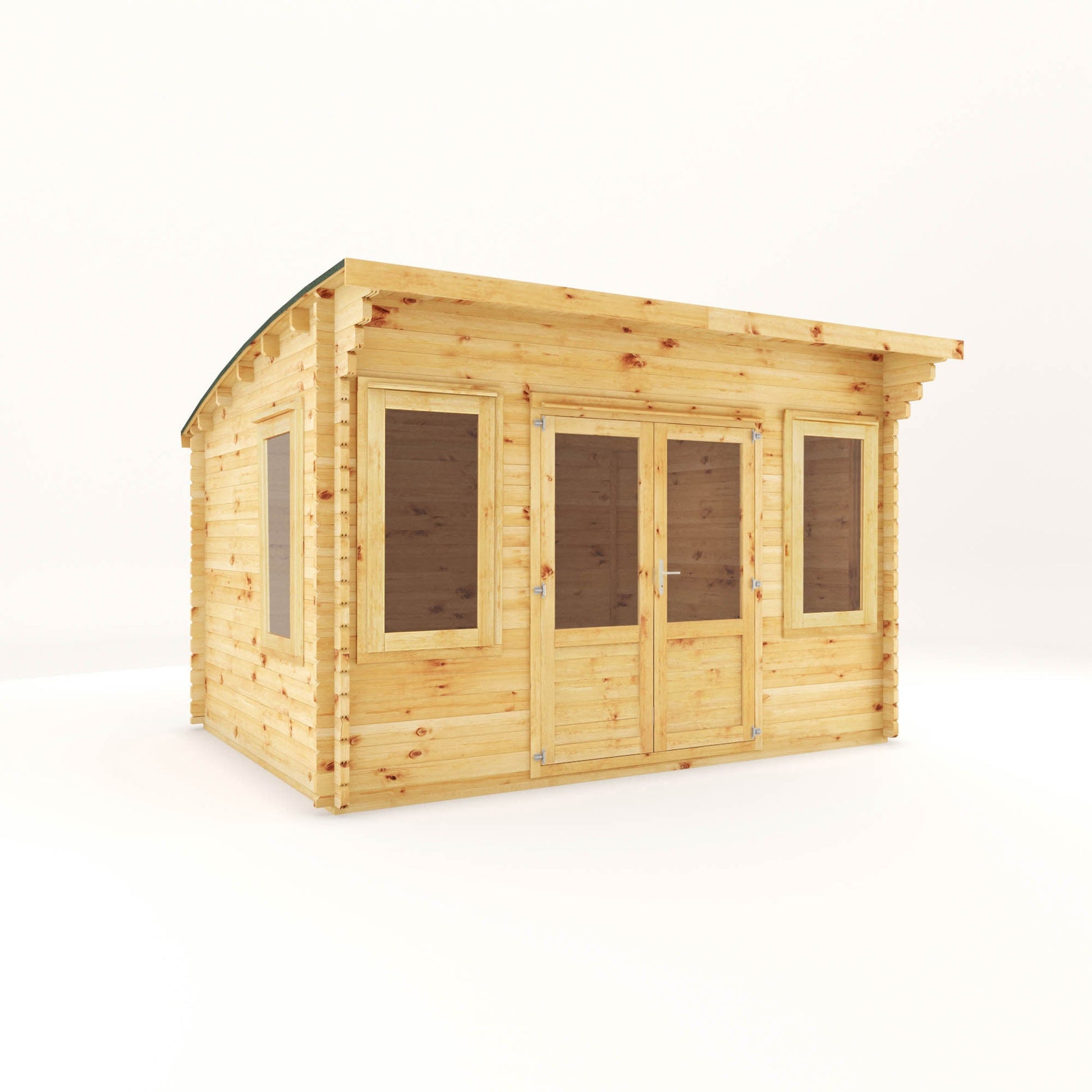 Mercia The Curved Roof Helios Log Cabin - image 5