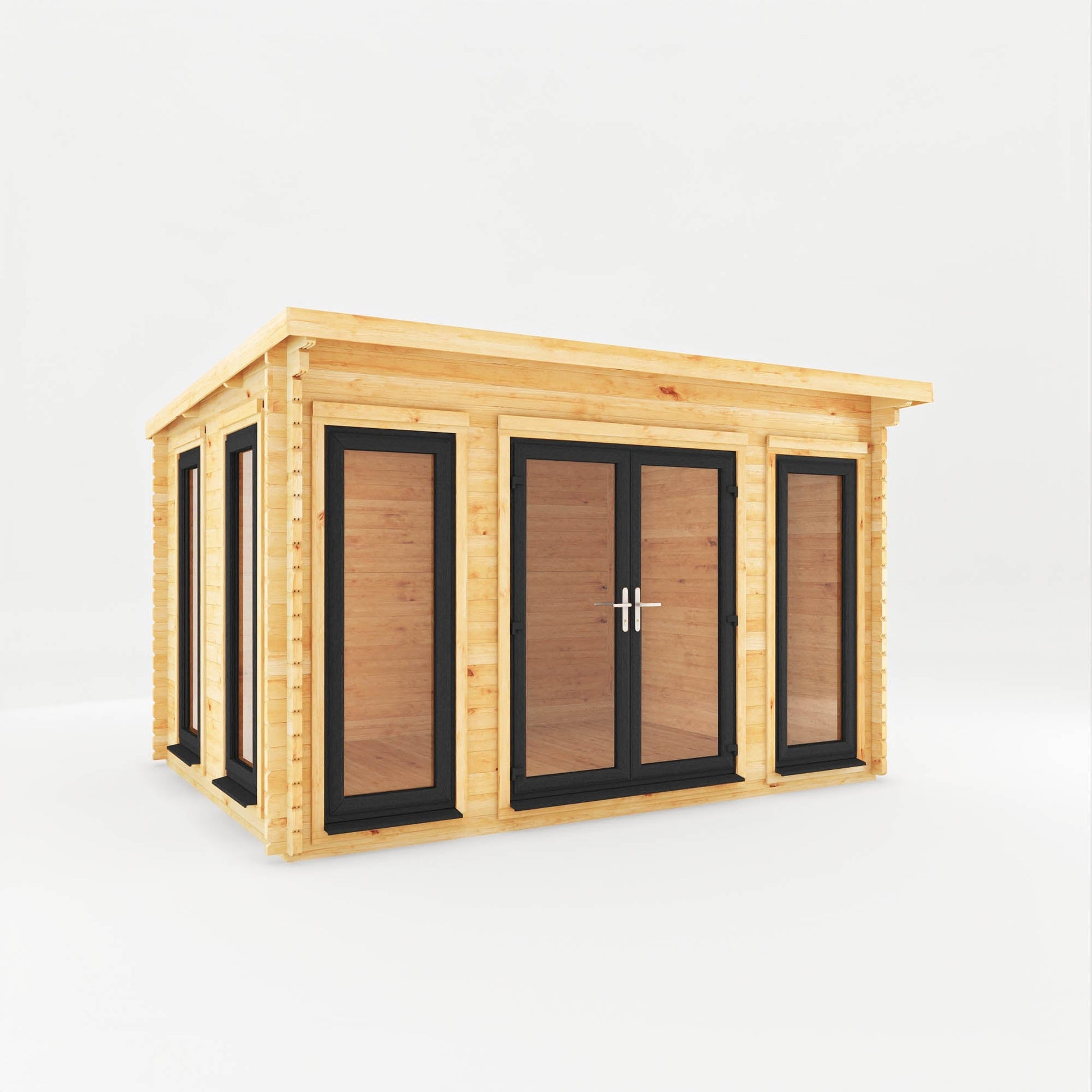 Mercia The Studio Pent Log Cabin - image 8