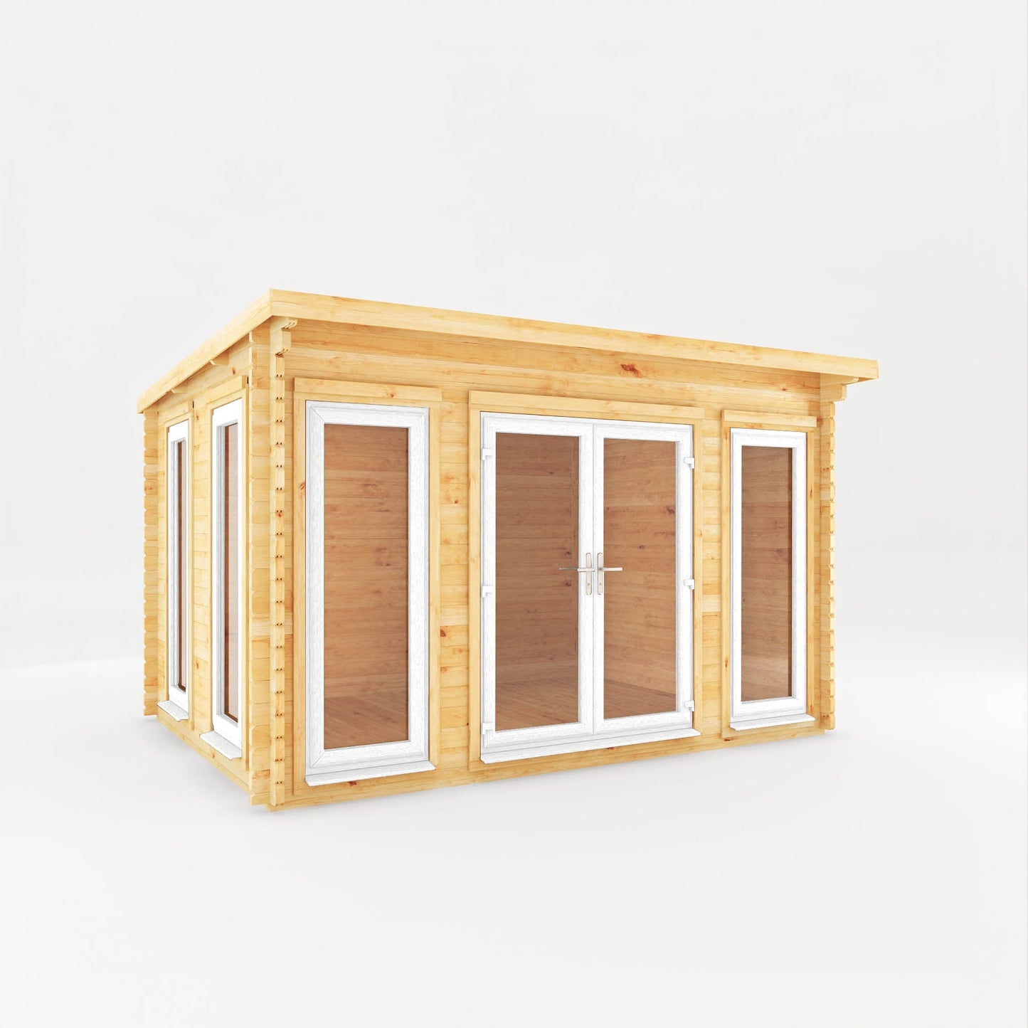 Mercia The Studio Pent Log Cabin - image 6